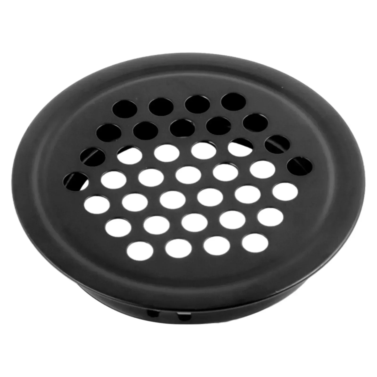 10pcs Wardrobe Cabinet Mesh Hole Air Vent Louver Ventilation Cover Stainless Steel Black Round Ventilation Grilles 35mm air vent grille,ventilation grille,air vent cover,ducting ventilation cover