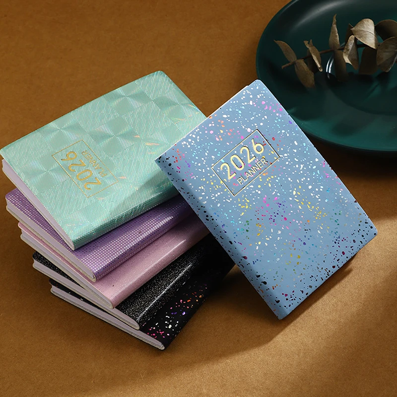 2026 미니 포켓 플래너 캘린더 할 일 목록 일상 업무 체크리스트 플래너 가정 학교 사무실용 포켓 플래너 캘린더