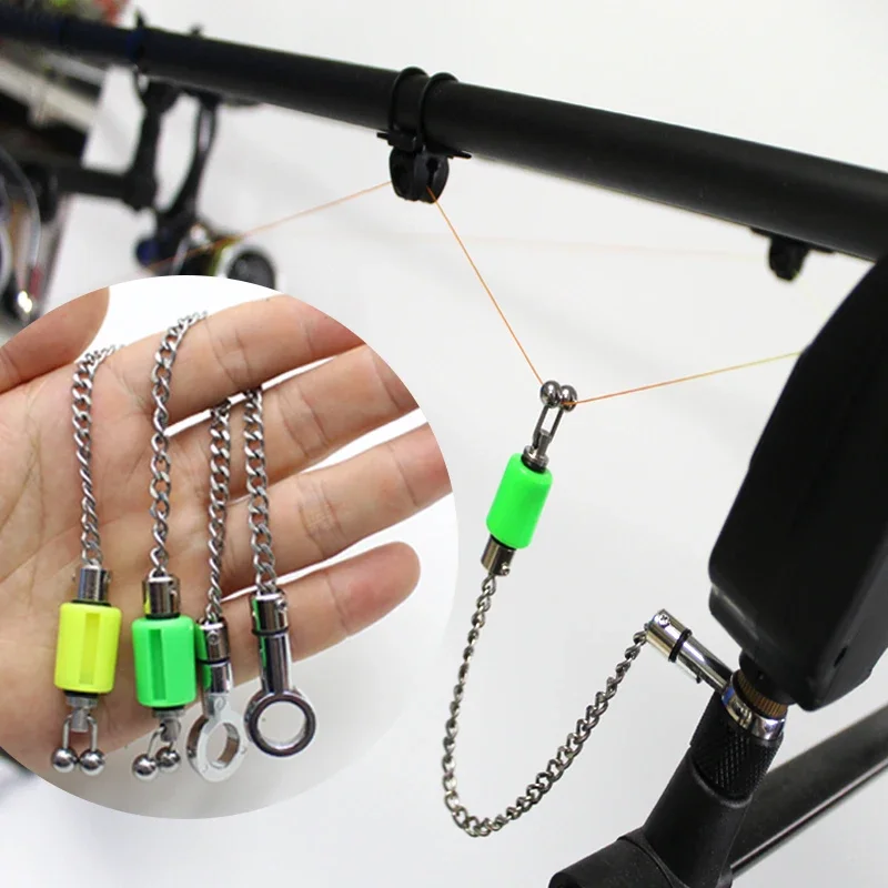 Clip ligne et bobine nylon pour alarmes pêche carpe - Accessoire indicateur de touches