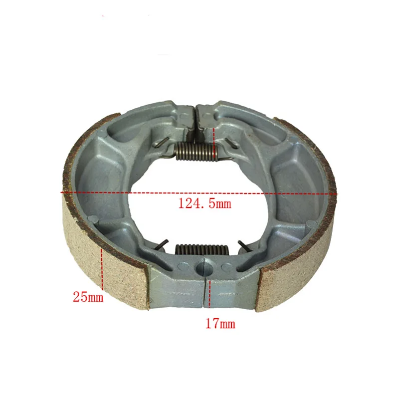 Motorcycle Rear Drum Brake Shoes Sets for HONDA LEAD 110 NHX110 CGX ACE 125 CGX125 ACE125 SPACY 125 ELITE GLH E STORM