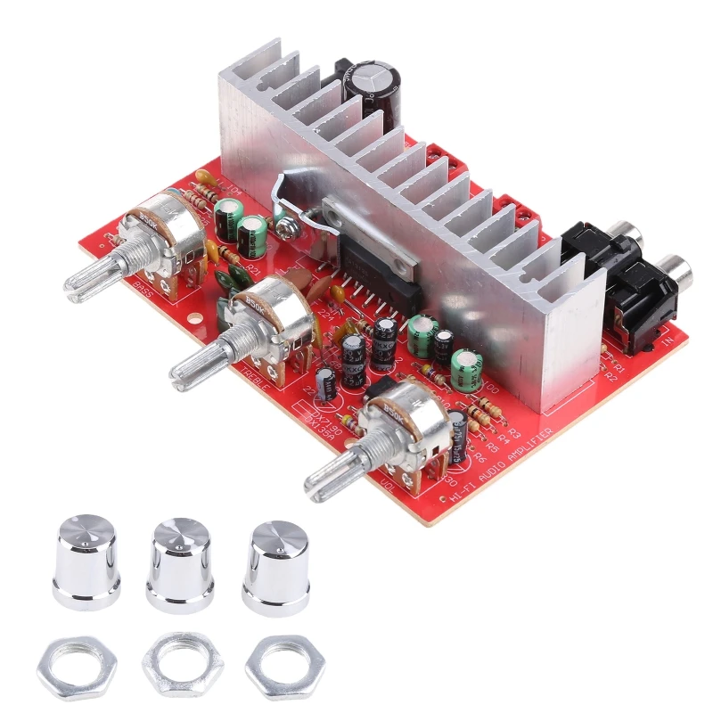 

2022 New TDA 7377 DC 12V 40W Car DIY Stereo Dual-Channel Power Amplifier Board Assembed Product Assembed