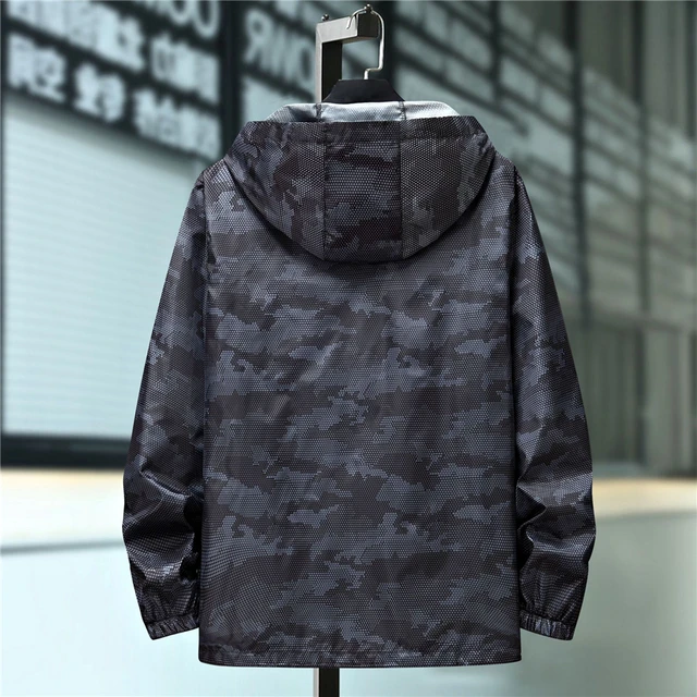 Summer Thin Jacket Men Fashion Casual Camouflage Jacket Plus Size 10XL  Summer Fishing Jackets Male Big Size 10XL - AliExpress