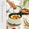 220V Electric Crepe Maker with Dual-side Heating for Home Cooking and Hot Pot Frying Pan Multi Cooker Electric Baking Pan 4