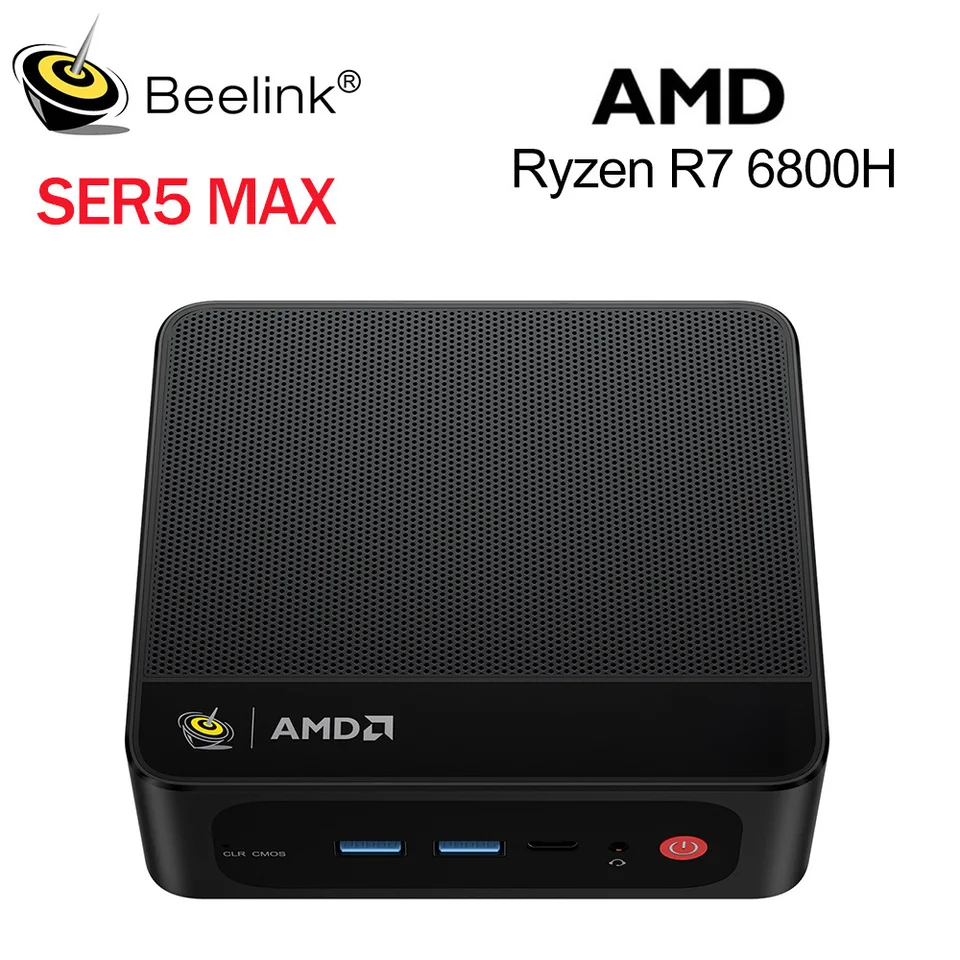 【最終値下げ】Beelink SER5 MAX ミニPC Ryzen7 Amazon.com: Beelink SER5 MAX Mini PC, AMD Ryzen 7 6800H(6nm