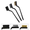 1/3pcs Wire Brass Brush 170mm Mini Brushes Micro Steel Brass Rust Remover Paint Remove Metal Scrubbing Polishing Burring Brush 2