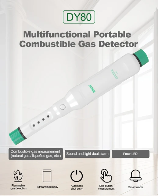 Duoyi dy80ポータブルガス漏れ検知器可燃性lpg天然ガス検知器 Duoyi dy80ポータブルガス漏れ検知器可燃性lpg天然ガス検知器