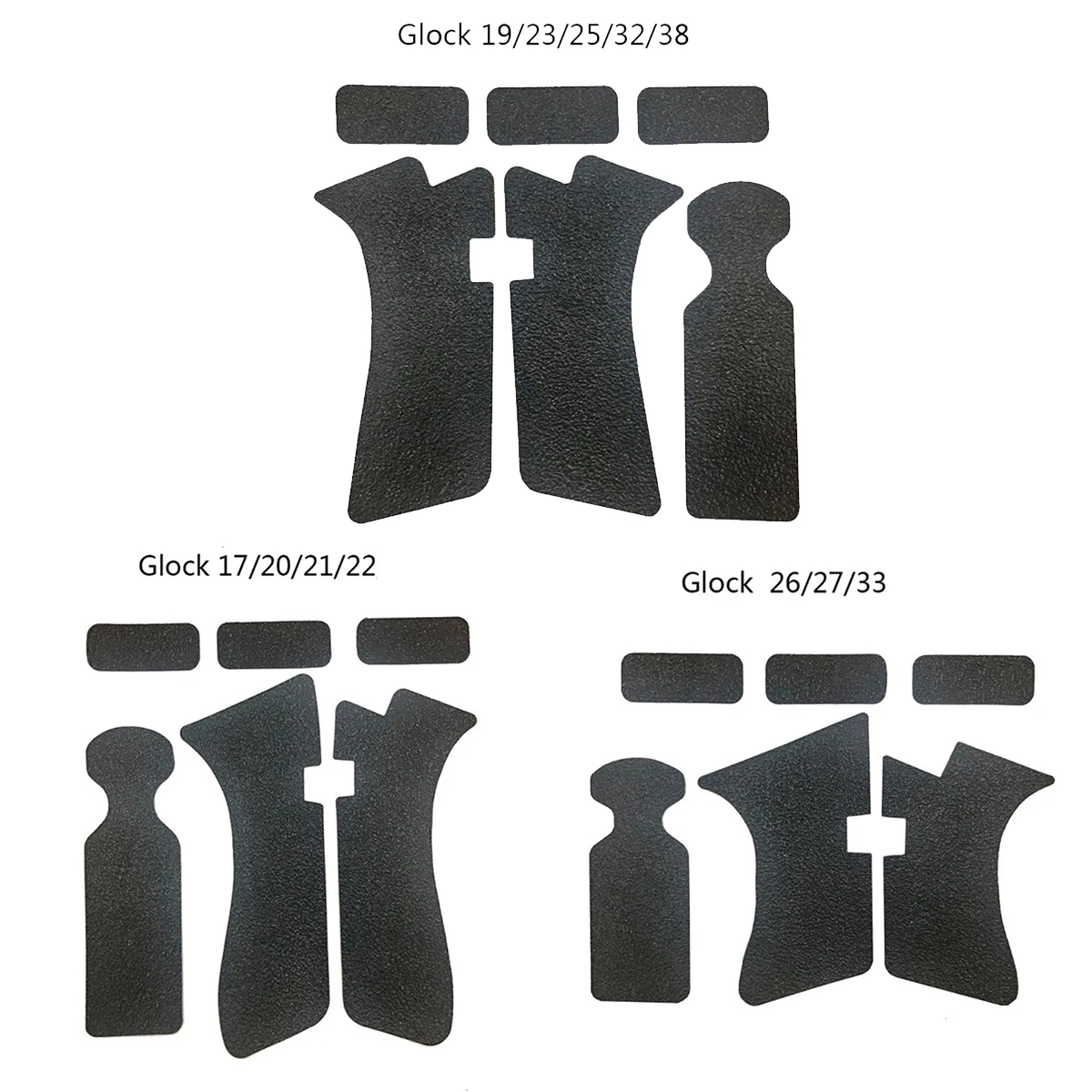 

Gunsmith Pistol Rubber Grip Tape Wrap Glock Sig P365 Grips Handgun Hunting Weapons Equipment Protective Sticker Non-abrasive