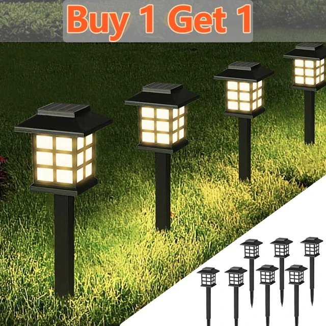 Lumière de jardin solaire lumière extérieure  Lumières de jardin solaires  extérieures imperméables-Lampes solaires-Aliexpress