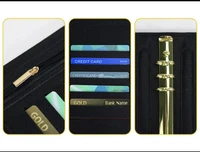 New A5 color-blocking large-ring binder 6 Ring Refillable Notebook Binder Planner Cover, PU Leather Loose Leaf 5