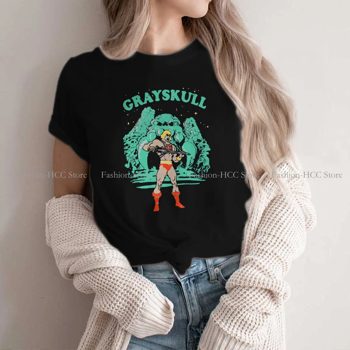 

He-Man & Masters Of The Universe Polyester TShirt for Women Stronger Soft Casual Tee T Shirt High Quality New Design