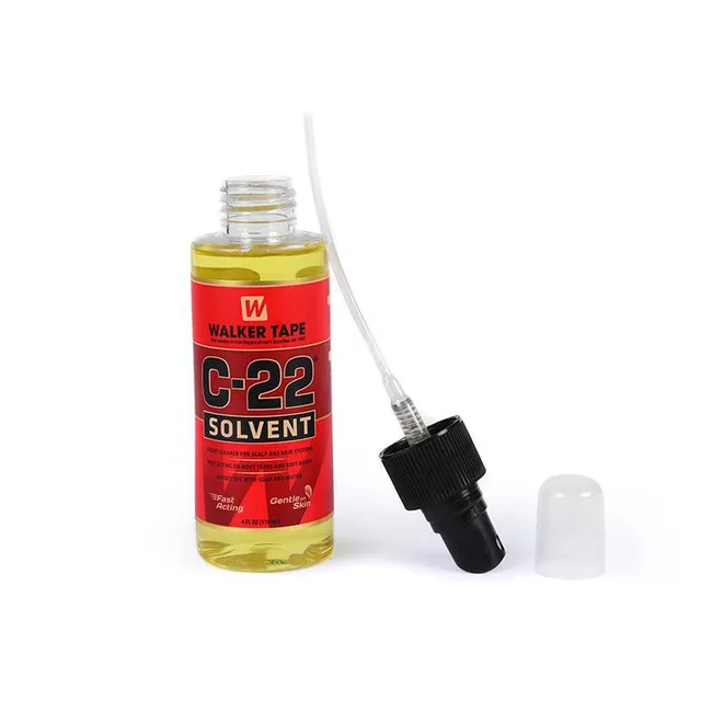 4 FL OZ 118ml Walker Tape C-22 Solvent Remover Great Cleaner For Scalp And Hair Systems Fast Acting on Most Tapes 4