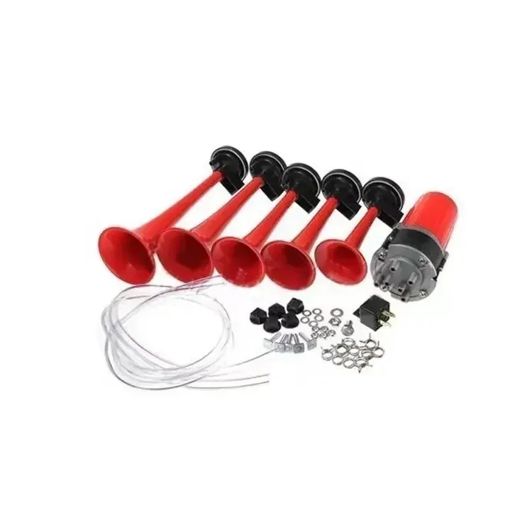 

5-трубчатый Джаз 12 В высокомощный модифицированный спортивный твитер с музыкальным воздушным гудком для транспортных средств