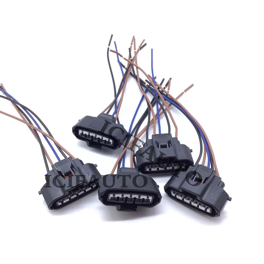 Датчик расхода воздуха MAF 5xconnector для Mitsubishi Toyota Mazda Volvo Suzuki 197400-2010 22204-21010, MR547077, ZL01-13-215