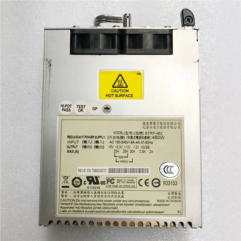 

Server Power Module For ETASIS EFRP-462 460W
