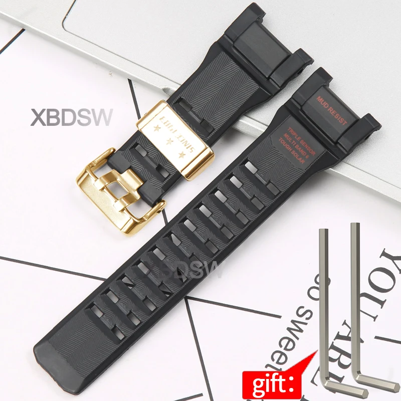 Durable Waterproof TPU Rubber Watch Band - Sport Strap Replacement