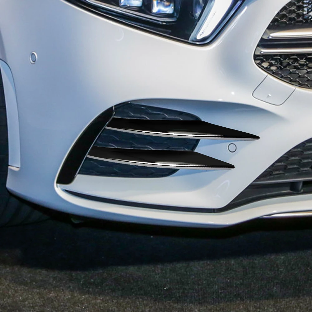 Auto Nebelscheinwerfer Lichter Streifen Schutz Trim Abdeckung Für Mercedes Benz A-Klasse W177 V177 A180 A200 A220 A250 AMG A35 2019-2023 – Detail 6