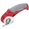 Electric Scissor Portable Cordless Rechargeable Electric Round Scissor Leather Paper Fabric Rotary Cloth Cutter Kit Cutting Tool 5
