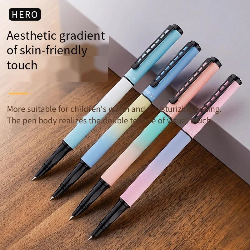 Hero Calligraphy Practice Pen with Posture Correction Grip and Replaceable Ink Cartridge