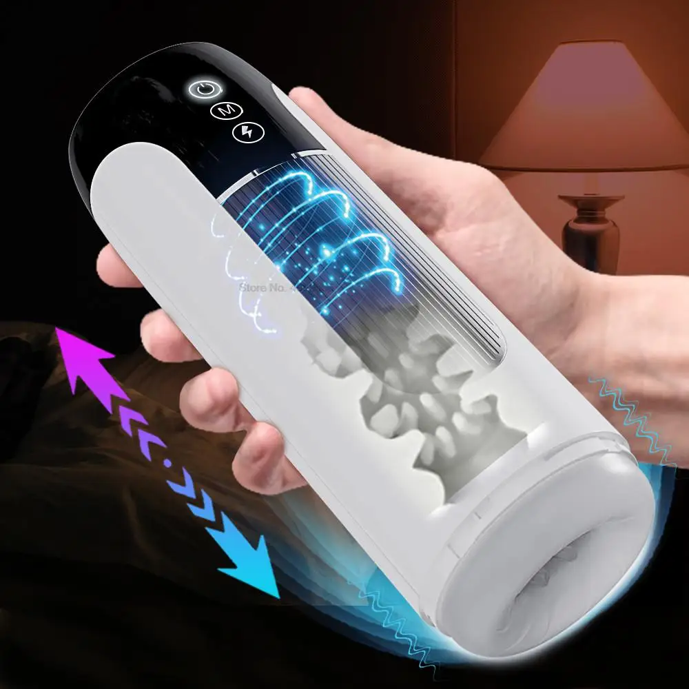Electric Vacuum Pump Male Masturbator For Pleasure And Training_voghion.com