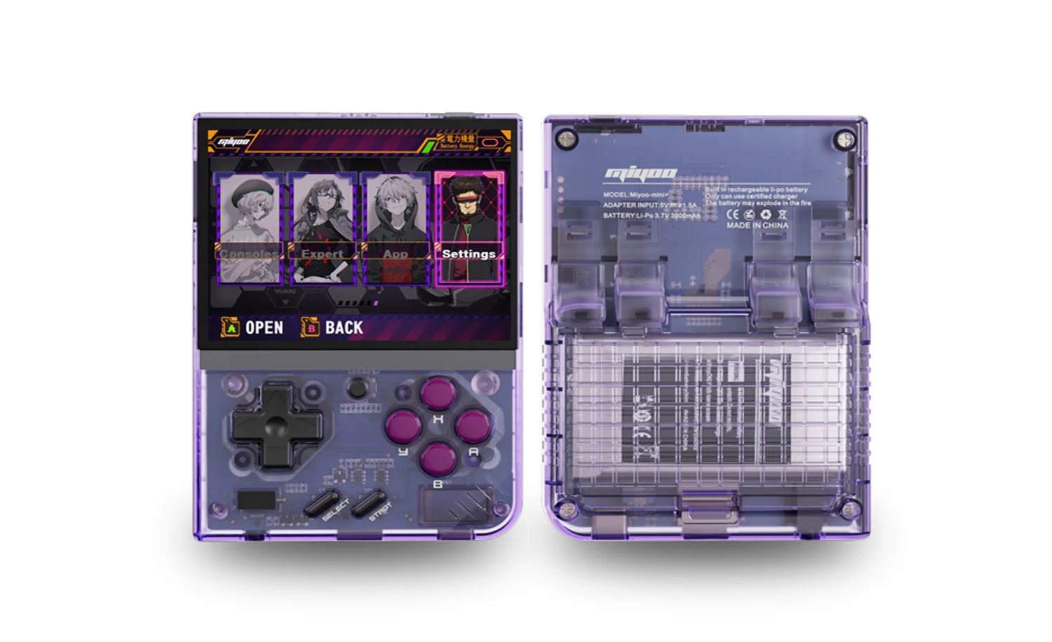 Consola MIYOO Mini Plus PC ON