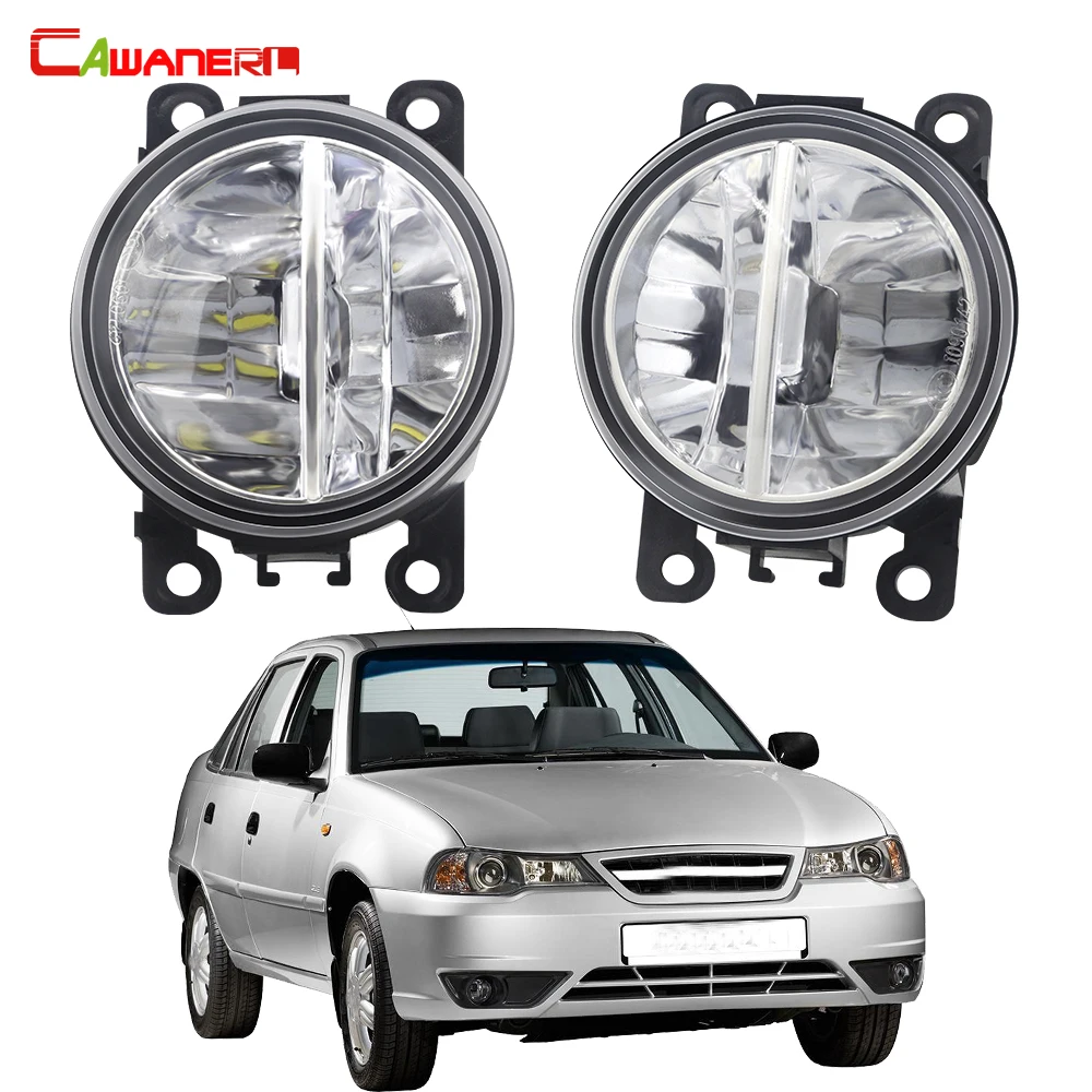 2X30W H11 Gruppo Fendinebbia Per Daewoo Nexia 2008-2016 Passeggero Per Auto + Driver Led Fendinebbia Daytime Running Lamp Drl High Bright