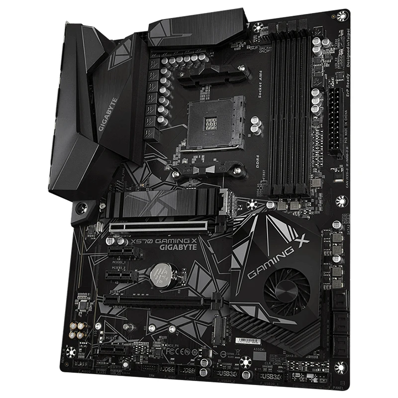 Super Gaming PC X570 Motherboard with 1TB M.2 SSD CPU AMD Ryzen 9 5900X R7 5800X R5 5600X RAM 64G DDR4 3200 650W PSU RTX2060 6G