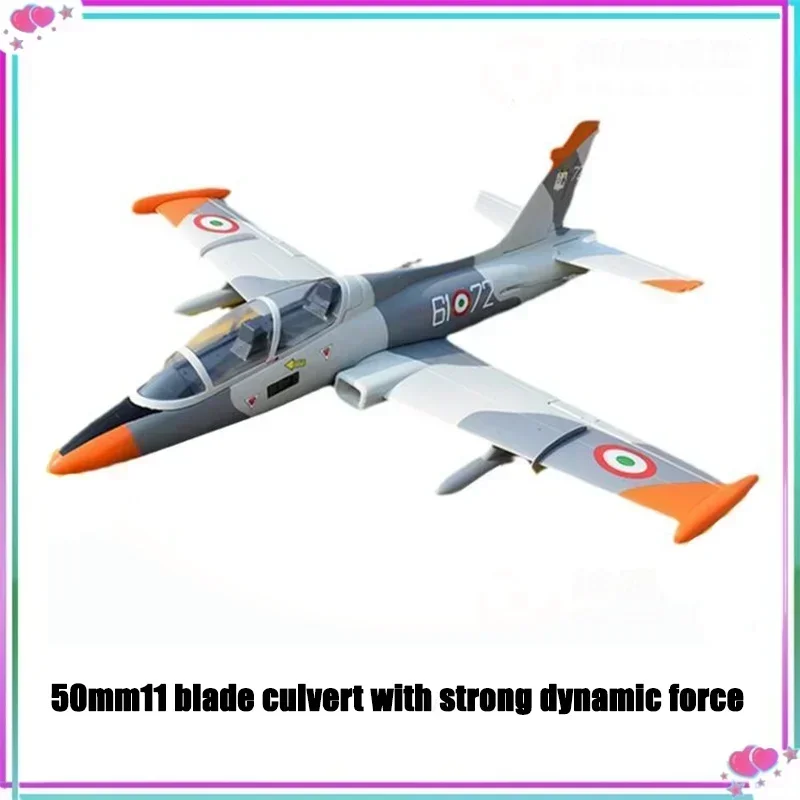 Nuovo Prodotto 780Mm Mb339 Culvert Aircraft Fighter 50Mm Culvert Electric Fixed Wing Aircraft Model Haofei Stable Birthday Toy Gift
