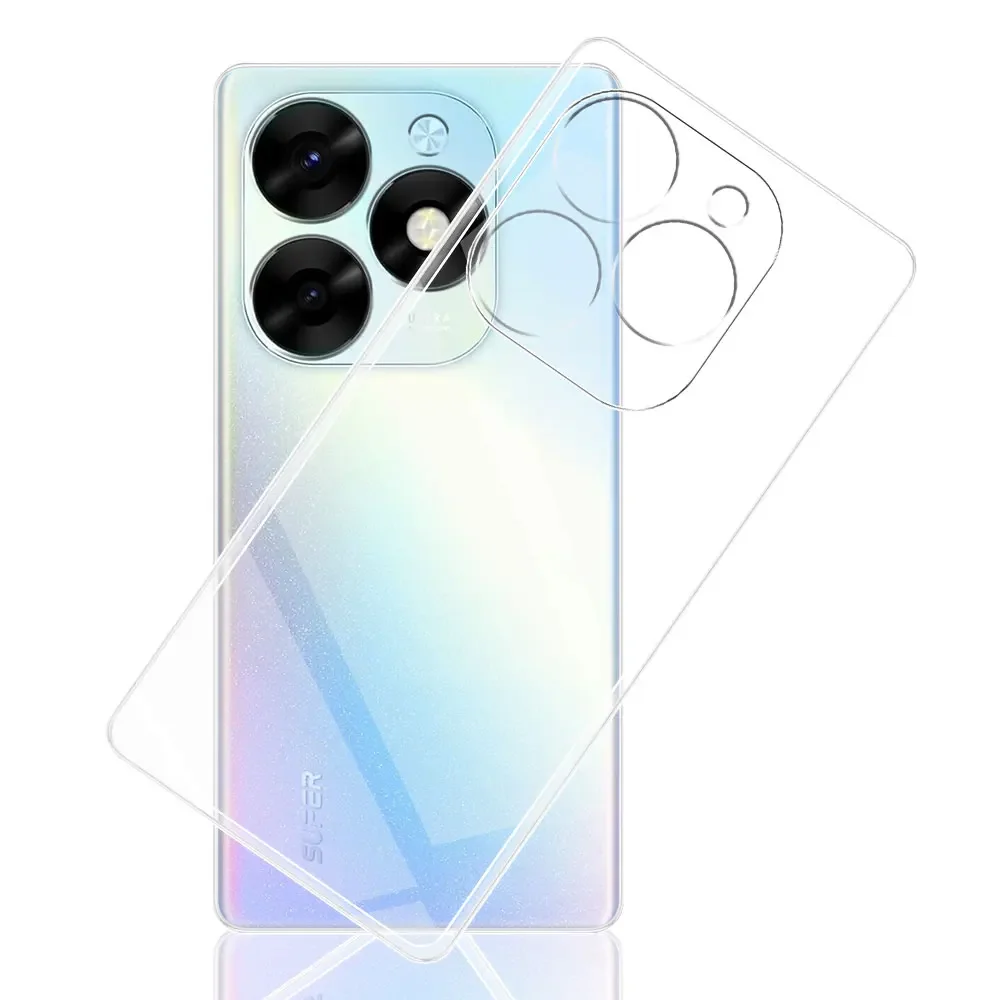 Clear Soft Silicone Phone Case - Transparent Protective Cover