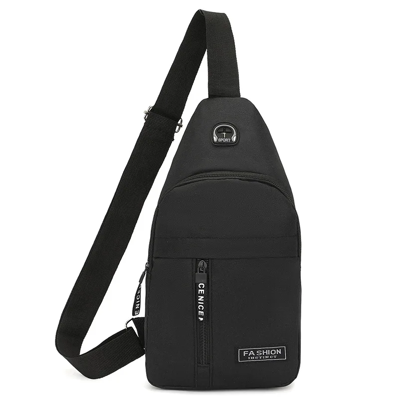 Men&amp;amp;#8217;s Oxford Cloth Crossbody Bag New Trend Chest Bag Fashionable and Portable Shoulder Bag