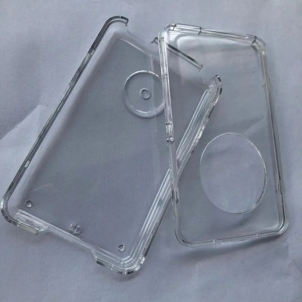 Crystal Transparent PC Hard Full Protection Case for iPod Classic 6th-7th 80GB-160GB pc ipod case
