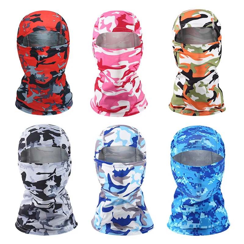Maschera Da Ciclismo All'Aperto, Cappello Chieftain, Copricapo Da Tigre Volante In Lycra Traspirante E Resistente Al Sole