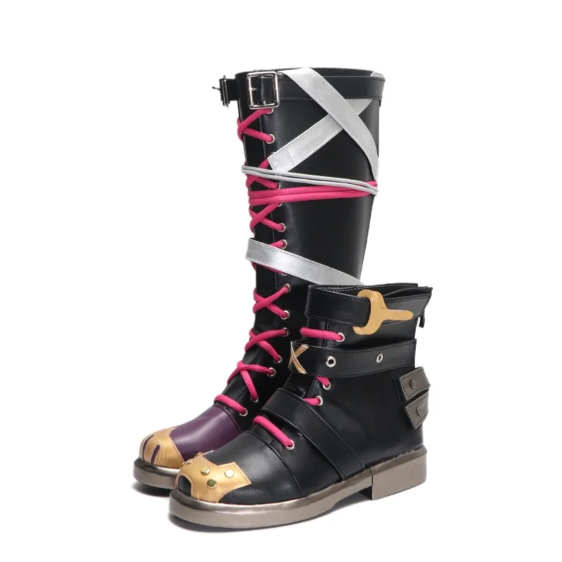 League of Legends: Jinx | Boots Cosplay Shoes 19 League of Legends Arcane Jinx Boots Cosplay Shoes