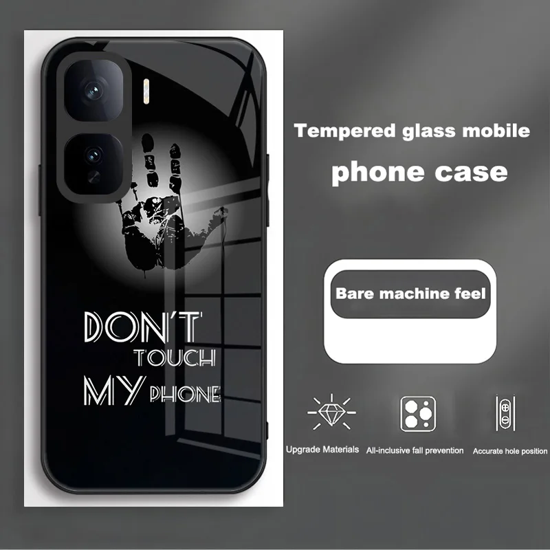 Enhanced Tempered Glass Protective Phone Case and Back Cover