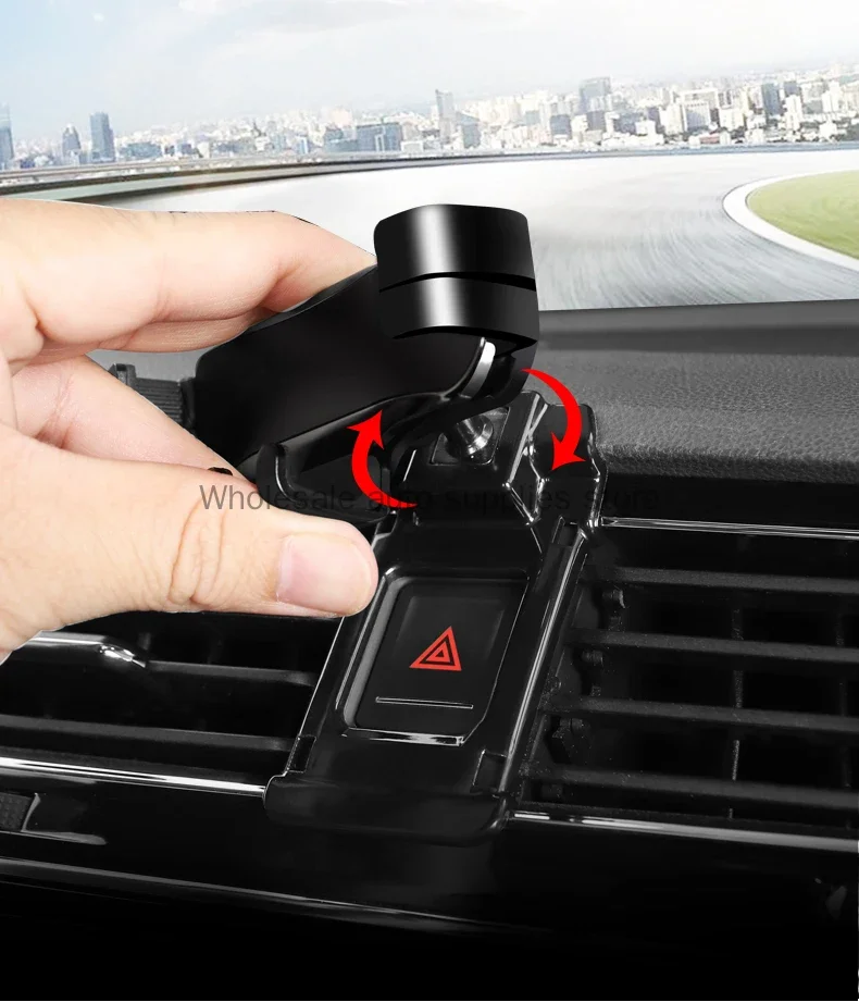 Phone Holder Mobile Phone Holder Adjustable Car Phone Mount Holder For GWM Haval H6 3th 3rd Gen Jolion H9-Gravity Navigation Bracket Accessories