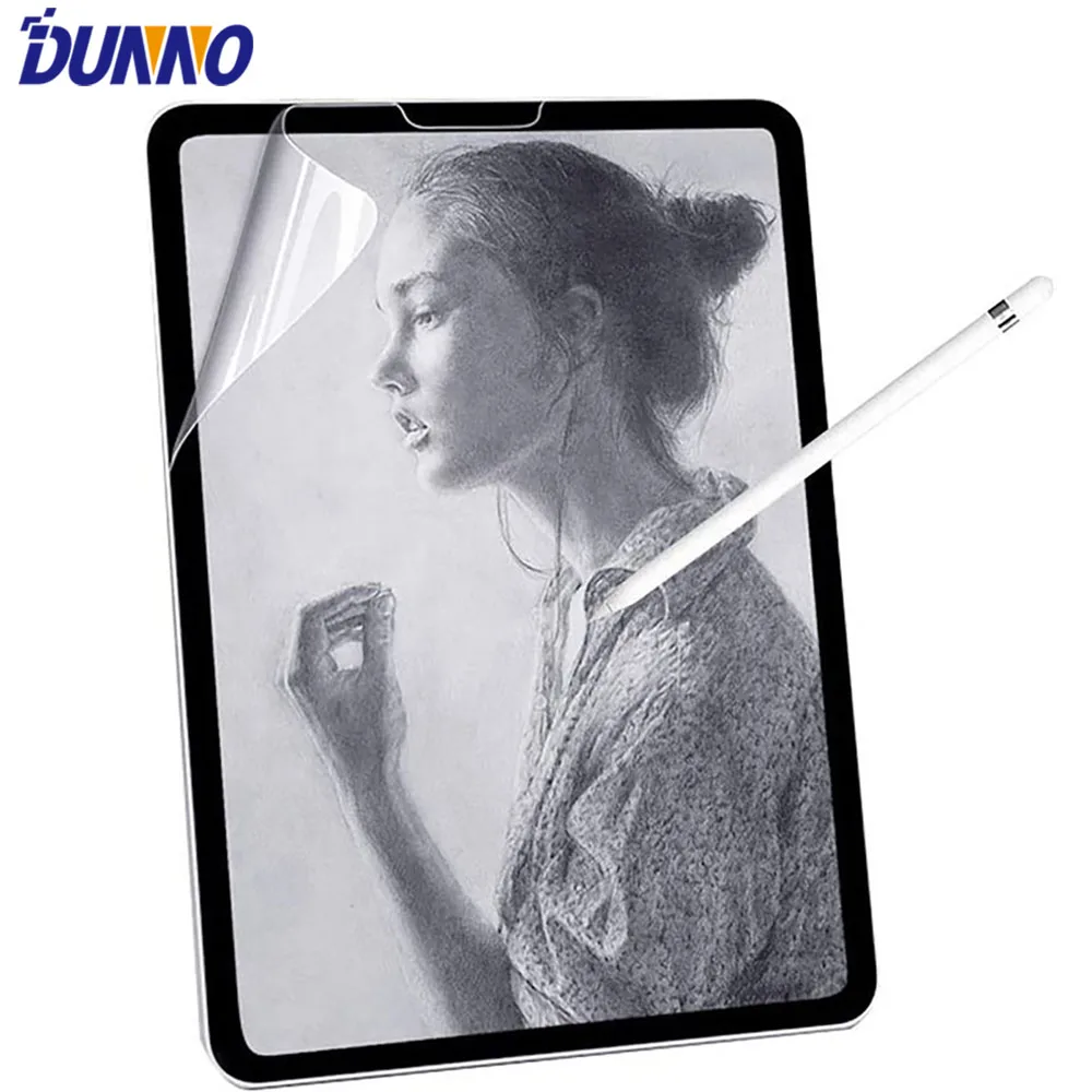 Paper Feel Screen Protector Film Matte PET Painting For iPad 7th 8th 9th 10.2 10th Generation Air 4 5 10.9 Pro 11 Air 3 Pro 10.5