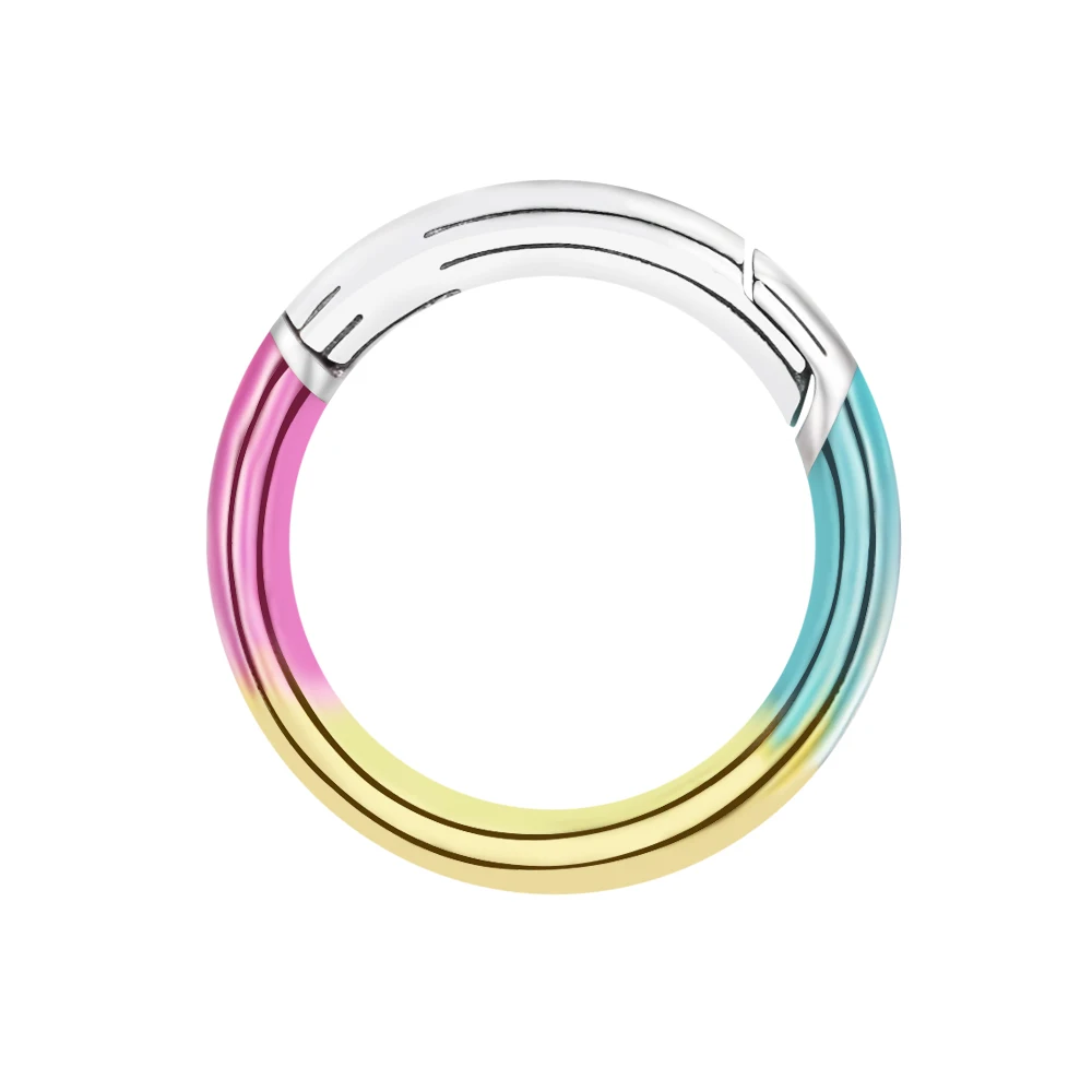 

Fits Pandora Me Bracelets ME Tie-dye Styling Round Connector Charm 925 Sterling Silver Beads for Women DIY Jewelry Making Kralen