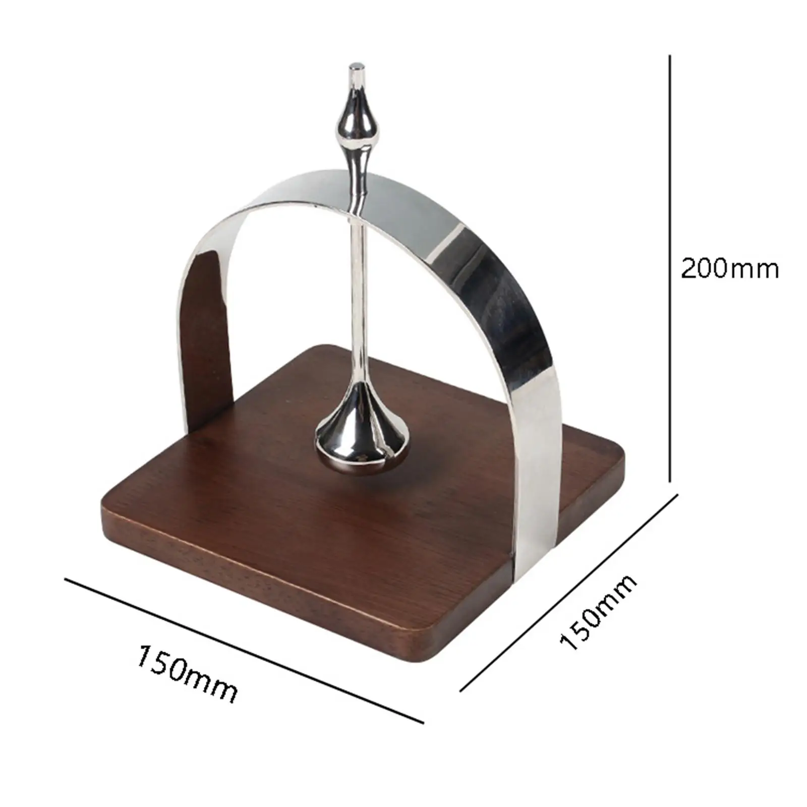 Napkin Holder Paper Organizer with Weighted Arm for Bathroom Kitchen Party
