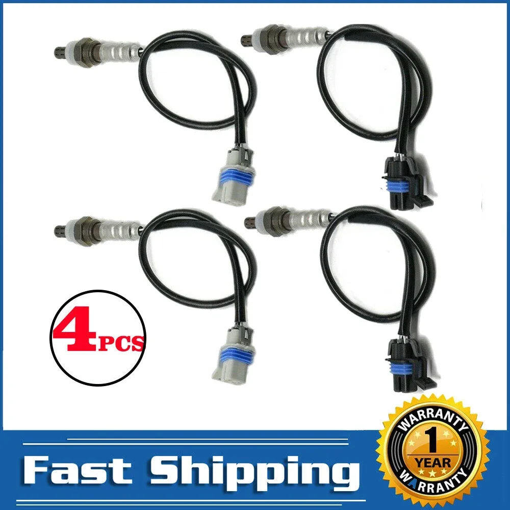 

4pcs O2 Oxygen Sensor for Chevrolet Express 1500 2500 3500 GMC Savana Upstream Downstream Sensor 234-4285 234-4651