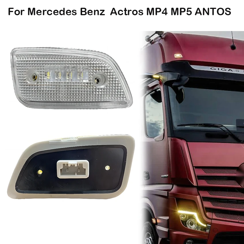 Lampada Parasole A Led 24V Per Benz Actros Mp4 Mp5 Antos Led Sunvisor Lamp Muslimah