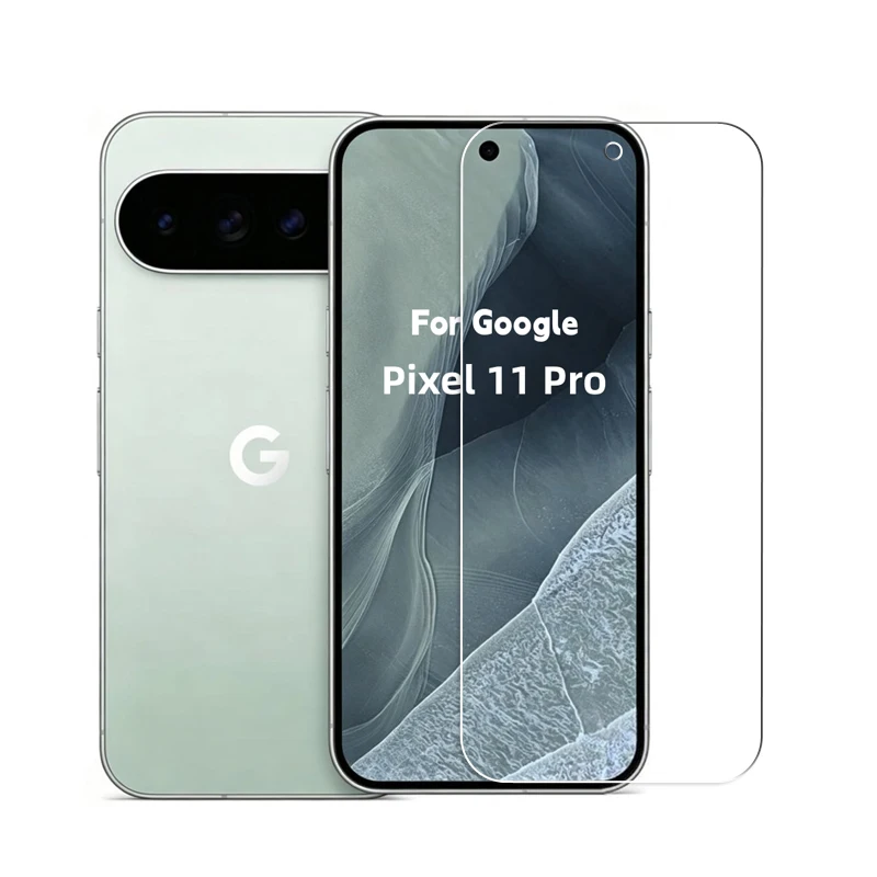 Premium 6-in-1 Tempered Glass Screen Protector with HD Clarity and Protective Lens Film