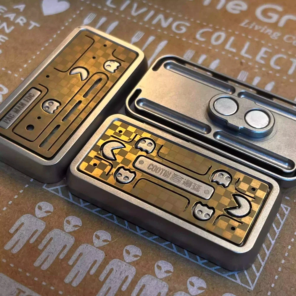 3 레이어 튜닝 포크 마그네틱 단락 푸시 카드, Edc 감압 장난감, 금속 팝 코인, 성인 레저 엔터테인먼트 데스크 장난감 -  AliExpress