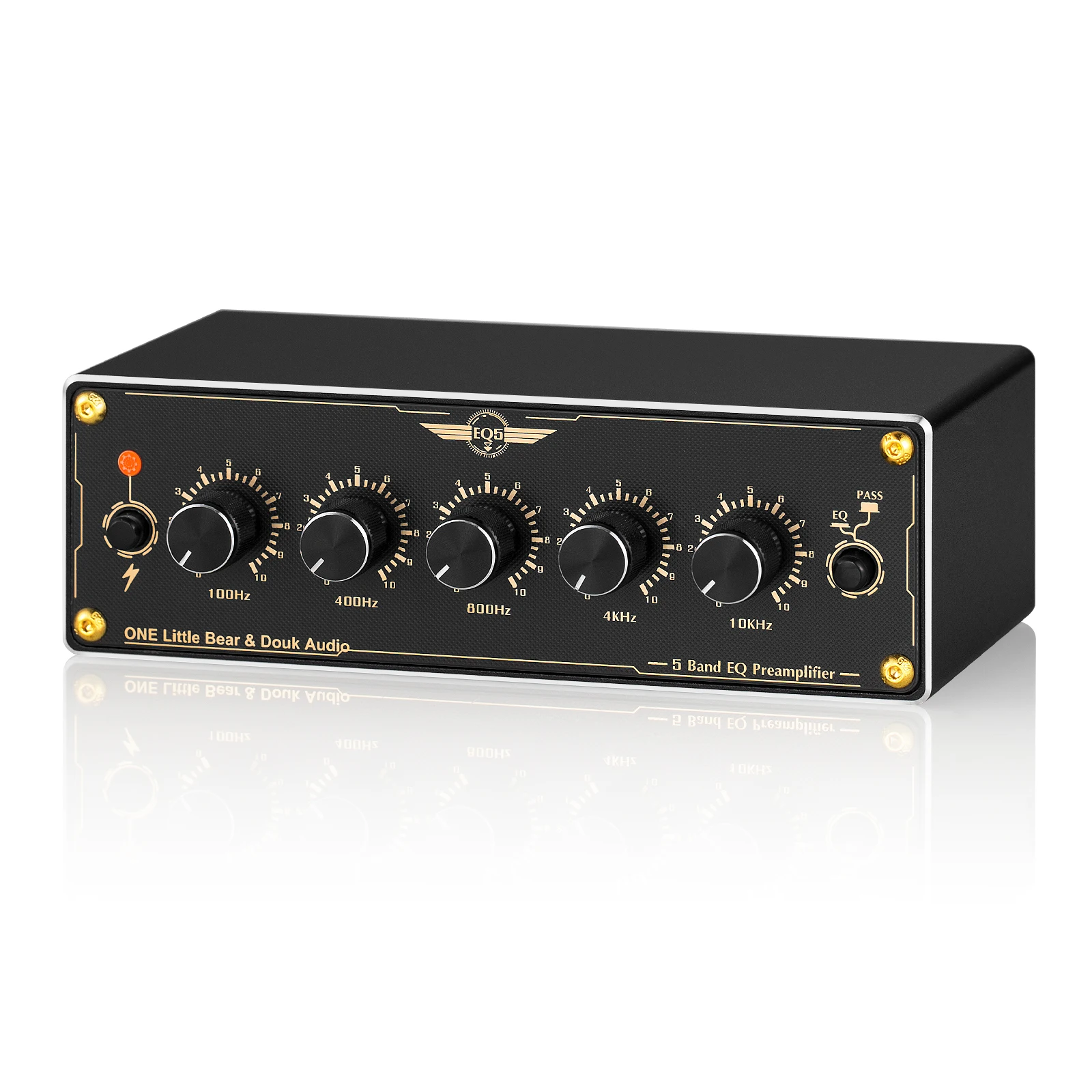 Double Audio Equalizer Stereo Pré-Amplificador, Home and