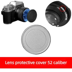 Premium Aluminum Alloy Lens Cap - Durable Protective Cover (52y)