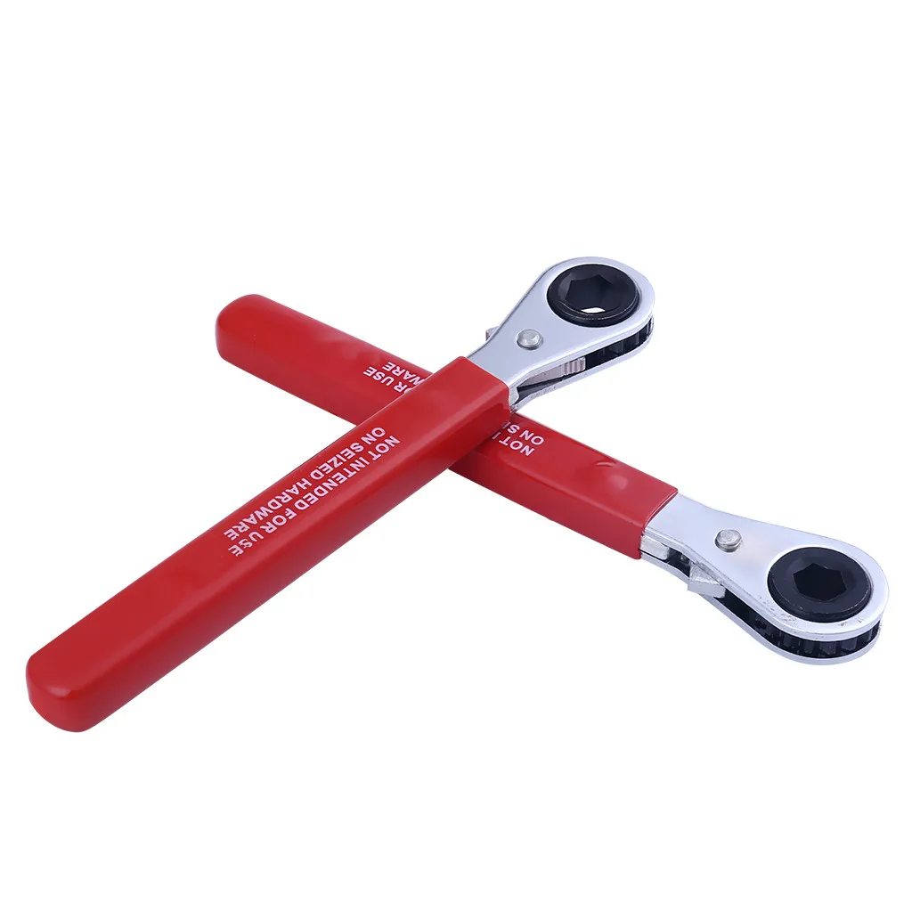 Hot Sale Reversible 5/16 Side Terminal Battery Ratchet Wrench 5.5in Long Insulated Handle Automobile Auto Tools Car Accessories