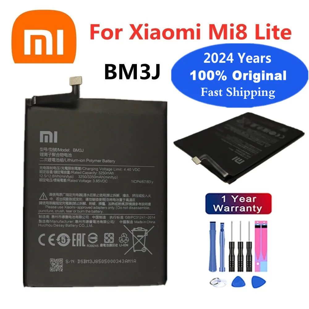 2024-Years-High-Quality-100-Original-Battery-BM3J-For-Xiaomi-8-Mi-8 ...