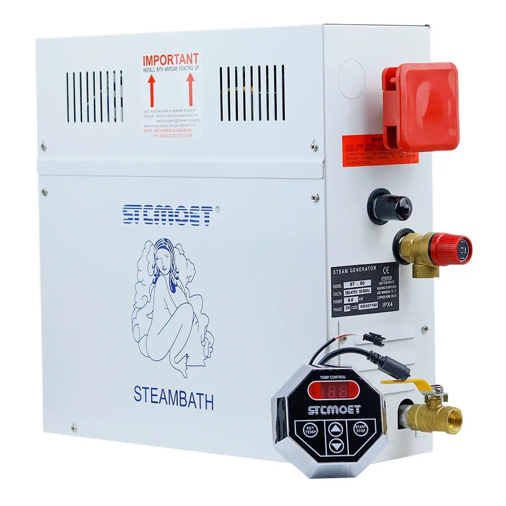 4.5KW Steam Generator for Shower Home Steam Machine Sauna Equipment Sauna Bath SPA Steam Shower With Digital Controller 3