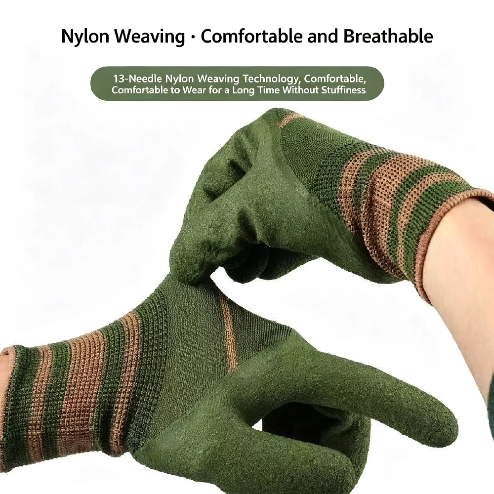Thorn-Proof Waterproof Breathable Gardening & Work Gloves (10/20/30 Pairs)