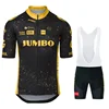 Jumbo Pro 2025 Team Cycling Jersey Set Breathable Mtb Maillot Ciclismo Outdoor Sports Bike Bib Pant Summer Mens Bicycle Clothing 5