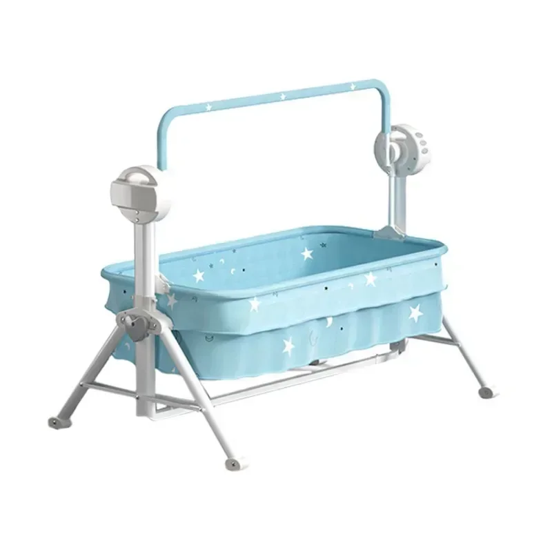 

Baby Rocking Chair Music To Coax Sleep Artifact Baby Cradle Chair Hammock Folding Automatic Cradle Crib