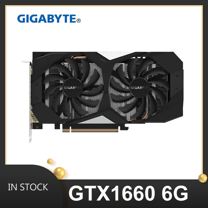 

Original geforce GTX 1660 6g 192bit gddr5 nvidia geforce graphics CARDS on the GTX 960 1060 1650 ti gpu